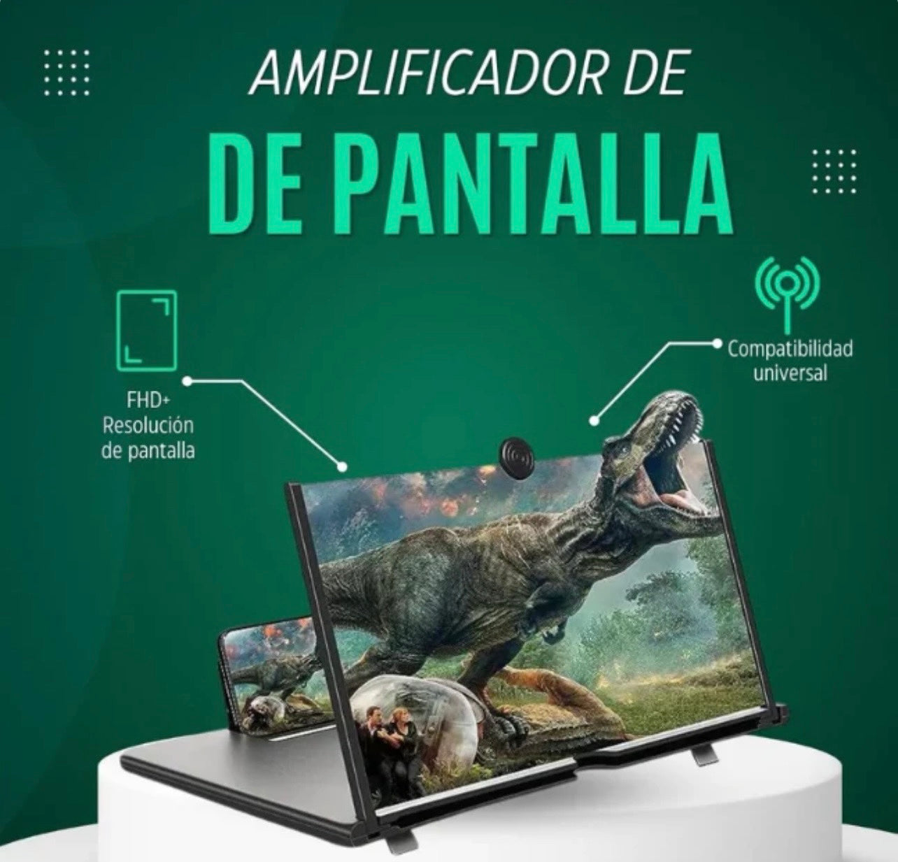 AMPLIFICADOR DE PANTALLA - CINEMAX pro™ 2X1