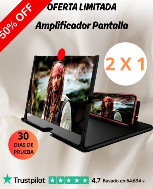AMPLIFICADOR DE PANTALLA - CINEMAX pro™ 2X1
